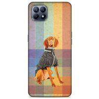 Huawei P40 Lite Kılıf Köpek Kıyafetleri (36) Glitter Kılıf Alman Pointer