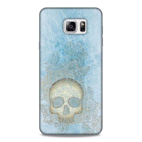 Lopard Samsung Galaxy Note 5 Uyumlu Kılıf Tattoo's (18) Telefon Kılıfları Mavi