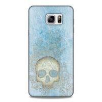 Lopard Samsung Galaxy Note 5 Uyumlu Kılıf Tattoo's (18) Telefon Kılıfları Mavi