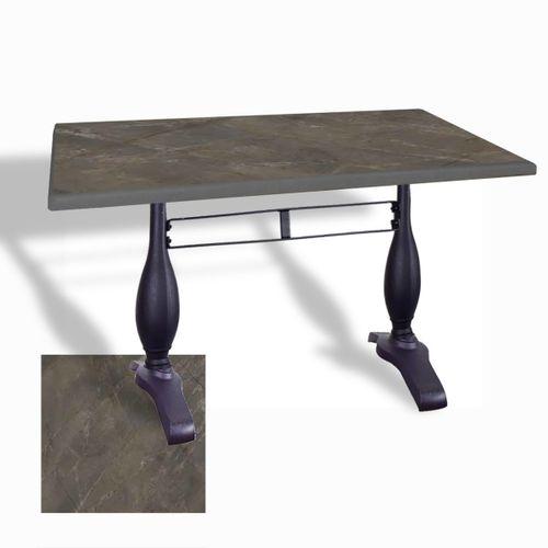 Dockers Çipa 3011 Döküm Ayak Masa 80x120 cm - (Werzalit, Wermodin ve Allzalit Tabla) - Halong