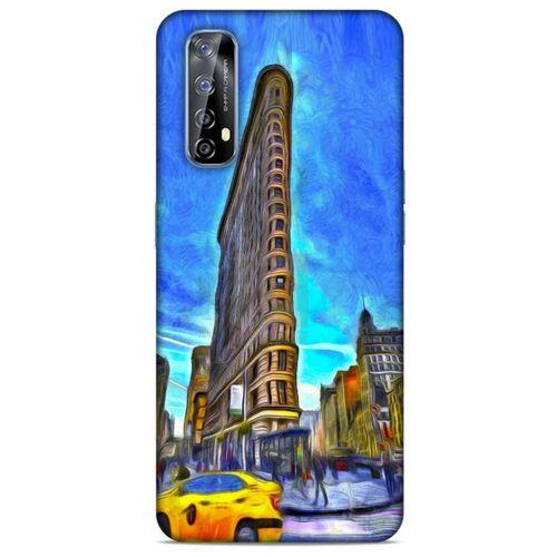 Huawei P Smart 2021 Kılıf Dünya Mimarisi (7) Telefon Kılıfı Flat Iron New York