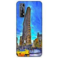Huawei P Smart 2021 Kılıf Dünya Mimarisi (7) Telefon Kılıfı Flat Iron New York