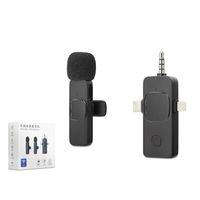 Kablosuz Mikrofon 3.5 Mm + Type-C + Lıghtnıng Siyah HDX2781