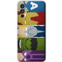 Vivo V23 5G Kılıf HD Desen Baskılı Arka Kapak - Avengers-1