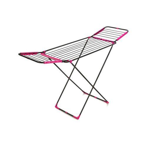 Perilla Avrora Çamaşır Kurutma Askısı Gri Renkli Paslanmaz Yüzey İle Güvenli Kullanım Kanatlı Kurutmalık