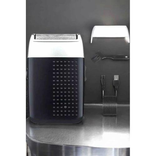 Tıraş Makinesi Sinek Kaydı Paslanmaz Çelik Taşınabilir Şarjlı