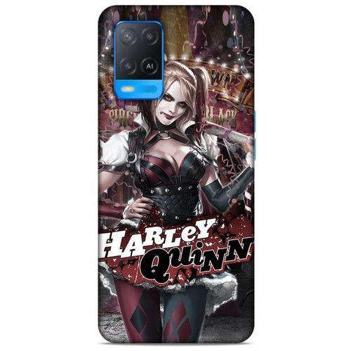 Oppo A54 4G Uyumlu Kılıf Harley Quinn (41) Tank Kılıf Lime