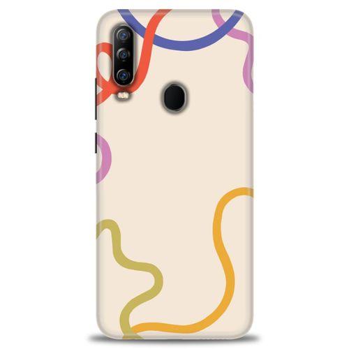 General Mobile GM 20 Pro Kılıf HD Baskılı Kılıf - Renk Çizgileri + Tam Ekran Koruyucu