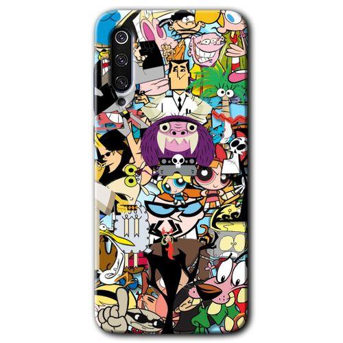Xiaomi Mi 9 SE HD Baskılı Kılıf + 9D Tam Ekran Koruyucu - Süper Çizgi Kahramanlar