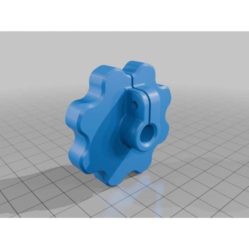 Nema 23 Step Motor Düğmesi 3D Baskı