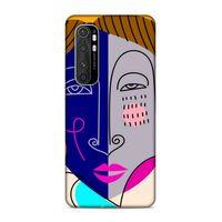 Xiaomi Mi Note 10 Lite Uyumlu Kılıf Face'X 31 TPU Kılıf İllustrasyon