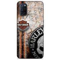 Oppo A52 Uyumlu Kılıf Motorsiklet (11) Tam Koruma Harley Davidson