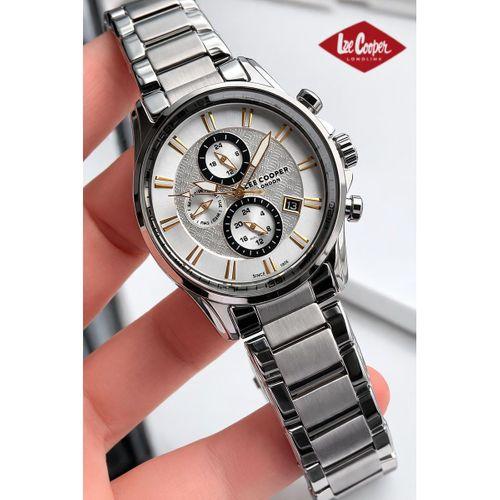 Lee Cooper Erkek Kol Saati 50 Mt Suya Dayanıklı Çelik Kordon Bileklik Hediyeli VS.BLKT.0912