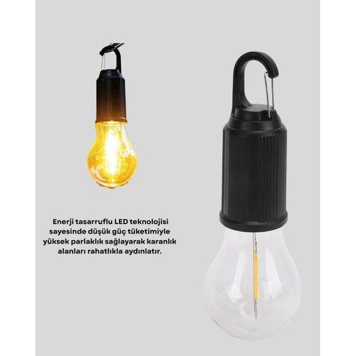 Kancalı Led Lamba – Kamp, Balkon Ve Acil Durum Işığı
