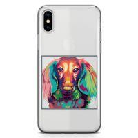 Apple iPhone XS Max Kılıf Cooker Colorful Arka Kapak Koruma Desenli Full Koruyucu