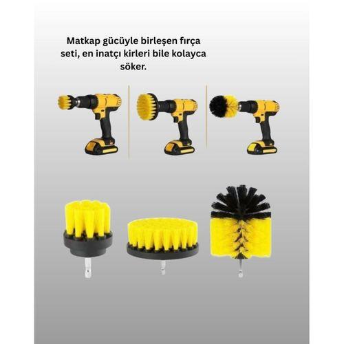 Matkap Ucu Temizlik Fırçası Seti Ev Ve Araç İçin