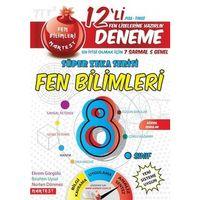 8. Sınıf Fen Bilimleri Süper Zeka 12 li Deneme Fen Liselerine Hazırlık Nartest