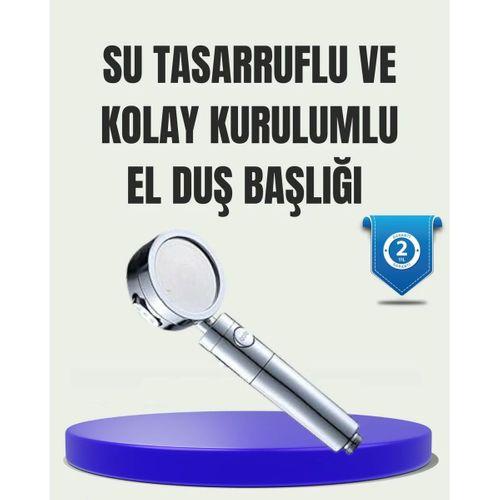 Masaj Ve Yağmur Modlu Su Tasarruflu Duş Başlığı