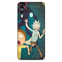Samsung Galaxy M40 Uyumlu Kılıf Rick And Morty (27) Tasarımlı Kılıf Alternate-universe