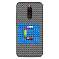 Lopard Xiaomi Redmi 8 Uyumlu Kılıf BloX (13) Silikon Kap C Harfi