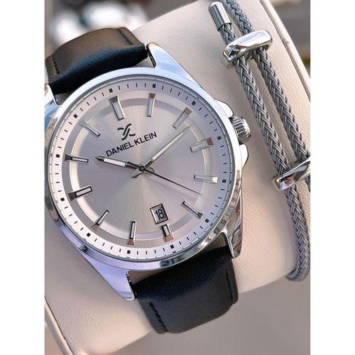 Daniel Klein Deri Kordon Takvimli Kadran 2 Yıl Garantili 3 Atm Dayanıklı Erkek Kol Saati E140036-1
