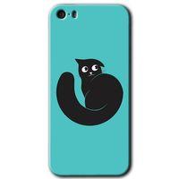 iPhone 5s Kılıf HD Desen Baskılı Arka Kapak - Cat Vector