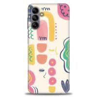 Samsung Galaxy A04S Kılıf HD Baskılı Kılıf - Çizim + Tam Ekran Koruyucu