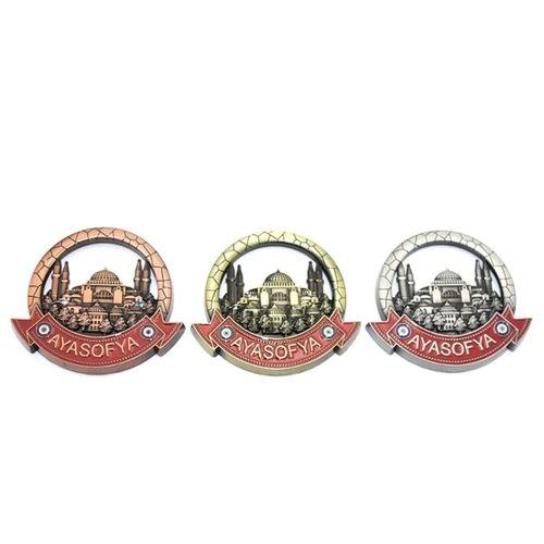 İstanbul Temalı Metal Magnet