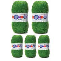 5 Adet Festival Simli Örgü İpi Yünü Renk No:235