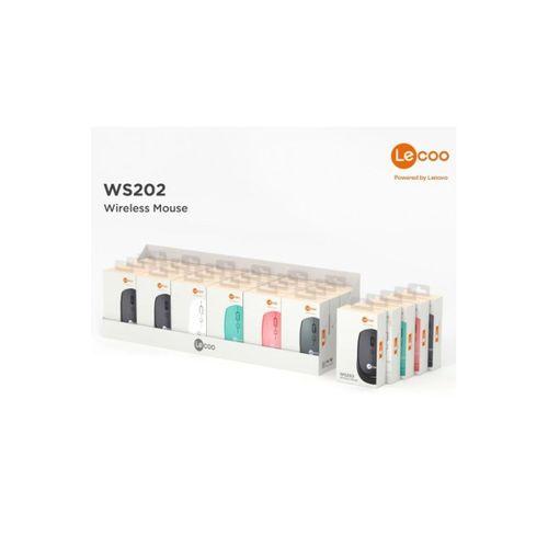 Lecoo Ws202 Nano Alıcılı Kablosuz 1600Dpi Beyaz 4 Tuş Mouse