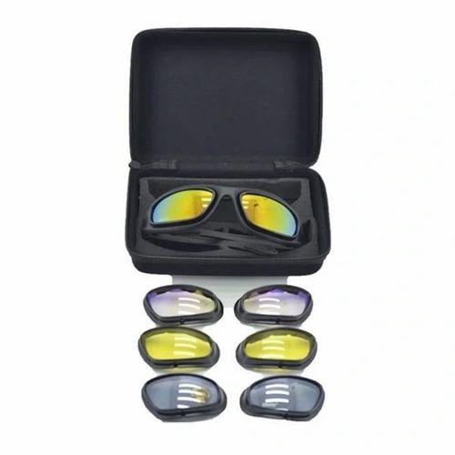 Çok Lensli Tactical Gözlük Seti