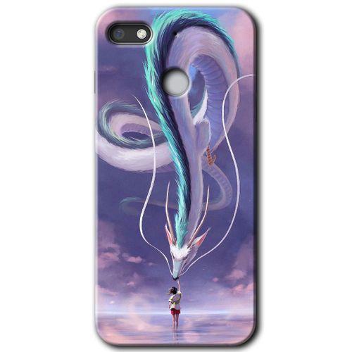 Potkal Hediye Fabrikası General Mobile GM 8 Go HD Baskılı Kılıf + 9D Tam Ekran Koruyucu - Dragon Snake