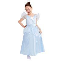DISNEY ORJİNAL LİSANSLI PRENSES CİNDERELLA KOSTÜMÜ - SİNDİRELLA ELBİSESİ ÇOCUK KIYAFETİ