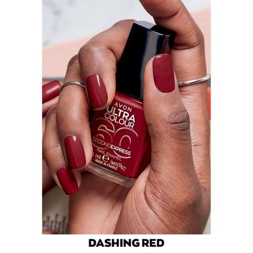 Avon Ultra Colour Tırnak Cilası Oje 10 ml - Power Black