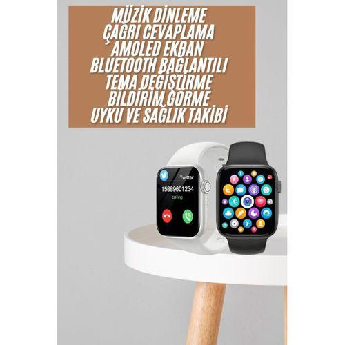 1.83 İnç Akıllı Saat Android Ve İos Uyumlu Çağrı Cevaplayabilen Adımsayar Gps Takibi