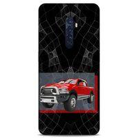 Lopard Oppo Reno 2 Uyumlu Kılıf PickUpX (7) Telefon Kılıfı Ateş Kırmızı