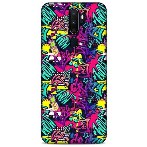 Graffitix (31) Desenli Silikon Kapak Oppo A5 2020 Kılıf