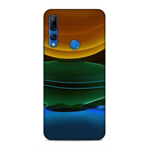 Huawei Y9 Prime 2019 Kılıf Yer Gok Gunes Arka Kapak Silikon Koruma Full Koruyucu
