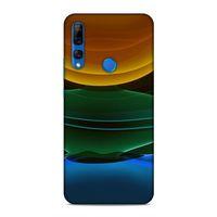 Huawei Y9 Prime 2019 Kılıf Yer Gok Gunes Arka Kapak Silikon Koruma Full Koruyucu