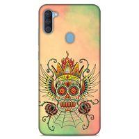 Lopard Samsung Galaxy A11 Uyumlu Kılıf Tattoo's (20) Koruyucu Kılıf Skeleton