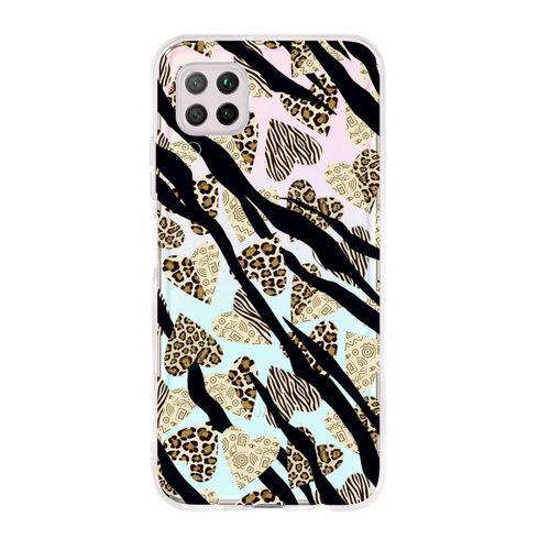 Huawei P40 Lite Love Animals Premium Şeffaf Silikon Kılıf