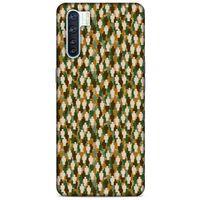 Kamuflaj 48 Oppo A91 Kılıf Silikon Kapak