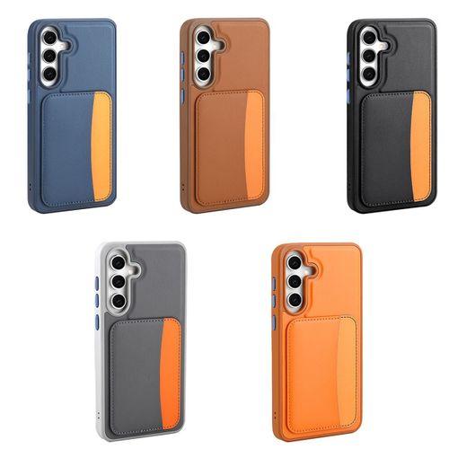 Galaxy A26 Kılıf Kartlıklı Zore X-Kart Silikon Kapak