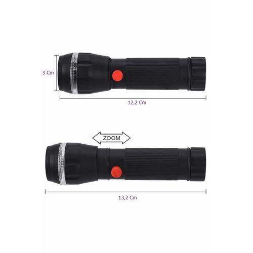Ps-7083 Plastik Zoomlu Pilli El Feneri