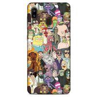 Samsung Galaxy A20 Uyumlu Kılıf Rick And Morty (33) Hybrid Kılıf Killer Rick