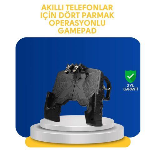 Gerçekçi Oyun Deneyimi Sunan Dört Parmak Mobil Gamepad