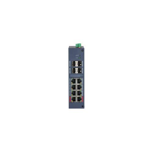 DAHUA CHS4412-8GT-125 8 PORT GIGABIT + 4XGIGABIT SFP UPLINK CLOUD YÖNETİLEBİLİR 125W POE ENDÜSTRİYEL SWITCH