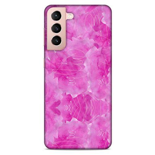 Samsung Galaxy S21 Uyumlu Kılıf Pembe Delisi (41) Tank Kılıf Yazılı