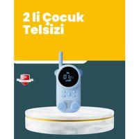 Lcd Ekranlı Çocuk Telsizi – İki Yönlü Ses, 1-3 Km Çekim Mesafesi