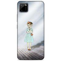 Oppo Realme C11 Kılıf FunnyMaX (24) Darbe Emici Kılıf Açık Mavi